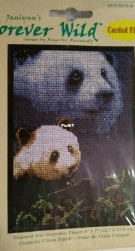 Janlynn 013-0313 - Forever Wild - Panda by Roger W.Reinardy XSD