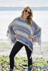Wispy Poncho by Karin Skacel/skacel Vol.9 Summer 2016