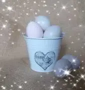 Shabby Easter bucket