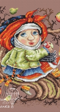 Apple Girl by Anastasia Soloshenko / S. Balukh