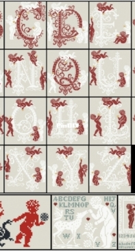 A Mon Ami Pierre AMAP JD327 - Monogrammes Angels A et Z  XSD + PCS