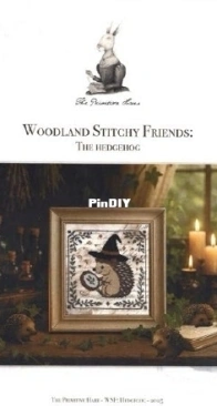 The Primitive Hare - Woodland Stitchy Friends - The Hedgehog