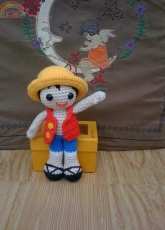 crochet doll Luffy