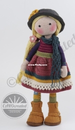 CAROcreated Design - Carola Herbst - Doll Freya - German