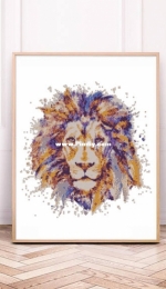 Lion by StefiART Boutique