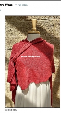 Gossamery Wrap by Tonia Barry-Free