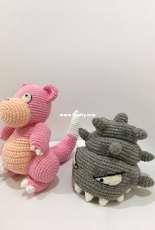 SpecialKnit82 -  Slowbro with Shellder - English
