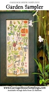 Carriage House Samplings - Garden Sampler  XSD+PCS