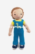 Smiley Crochet Things - Victoria Kairis - James Boy Doll