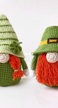 Happy Dolls Handmade - Lucy Magic Pattern - Julia /Kate - Negovorina - St Patricks Day Gnomes