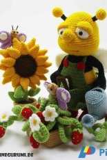 Dinegurumi - Sandra Haupt - Busy Bee - Spanish - Translated
