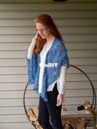 Lilja Light Shawl by Vanessa Ewing
