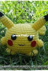 Damn it Janet lets crochet - Janet Carrillo - Chibi Pikachu - Free