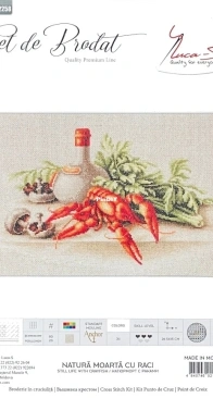 Luca-S B2258 Still Life with Crayfish PCS
