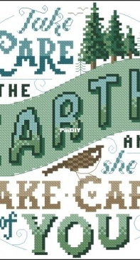 Take Care by Emma Congdon from Cross Stitch for the Earth PCS + XSD
