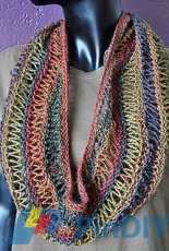 Drop-Stitch Cowl in Sausalito by Susan Druding /Crystal Palace Yarns-Free