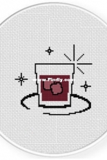 Daily Cross Stitch - Retro Brandy