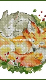 Fox and Bunny by Asatasia Eremeeva XSD