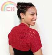Lion Brand - L20121 - Lacy Springtime Shrug - Free