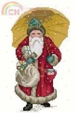 Leisure Arts 2840 Santas Great Book PCS Incomplete