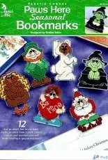 Annies Attic 871933 - Paws Here Seasonal Bookmarks - plastic