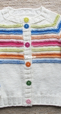 Spring Cardigan by Jane Zane-Free