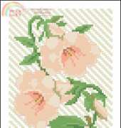 Ellen Maurer Stroh EMS-111 Eyesglass case Trompet Flowers