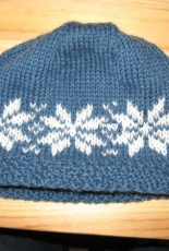 Snowflake Skull cap by Tracy Tolley-Free