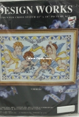 Design Works 9426 Cherubs By Joan Elliott XSD + PCS