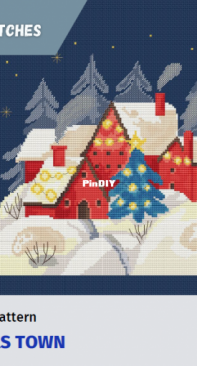 Christmas Town by Irene Stegnii