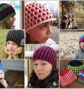 The Chameleon Beanie by Michelle Warwick.