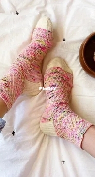 Mermaid Avenue Socks by Summer Lee