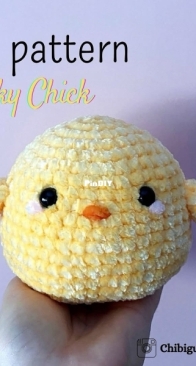 Chibigurumis Design - Saray Núñez Calventes - Chonky Chick - Free