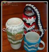 A Crocheted Simplicity - Jennifer Pionk - Jennifer Renaud - Chasing Chevrons cozies