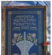 Victorian Vase Sampler - The Cross Stitcher June 1996