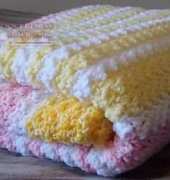 Elyse Foxxe - Reversible Pop Stitch and Blanket