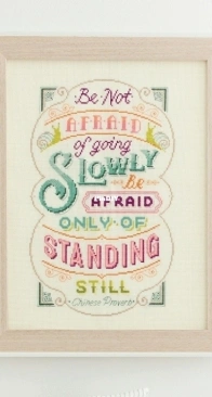 Going Slow by Emma Congdon from Cross Stitch for the Soul PCS + XSD
