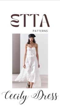 Etta Patterns - Cecily Dress - Sizes XS-XXL