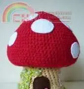 AnnaBoos House - Sarah Shrimpton - Crochet Korknisse and Toadstool Tutorial - Free