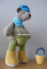 Tangle Tree Creative - Gina Rahman - Pretzal Headz- Biscuit the Bear - Free