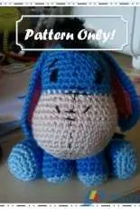 Crafty Saturdays - Liel C. - Eeyore Amigurumi Pattern