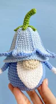 Happy Dolls Handmade - Lucy Magic Pattern - Julia /Kate - Negovorina - Bluebell gnome