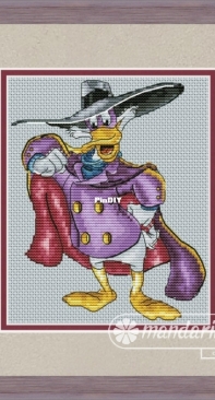 Mandarinks Design - Darkwing Duck by Nadezhda Grigorieva / Grigoryeva Надежда Григорьева