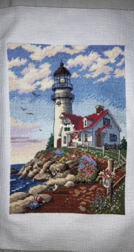 Dimensions - Beacon at Rocky Point Cross Stitch