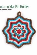 Annies Crochet - Margret Willson - Autumn Star Pot Holder