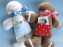 PRECIOUS PATTERNS: GINGERBREAD MAN-SNOWMAN
