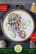 Awesome Pattern Studio - C239 - Mandala Jelly Fish XSD + PCS