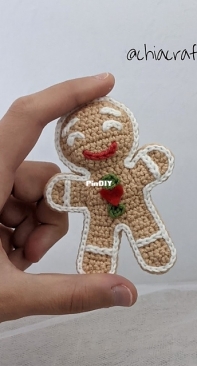 Chiacrafts - Chiara Cremon - Gingerbread Man
