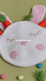 Atelié Pingouin -  Bunny bag - Bolsa Infantil Coelho - Portuguese - Free