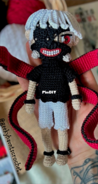 Finished Ken Kaneki from Tokyo Ghoul